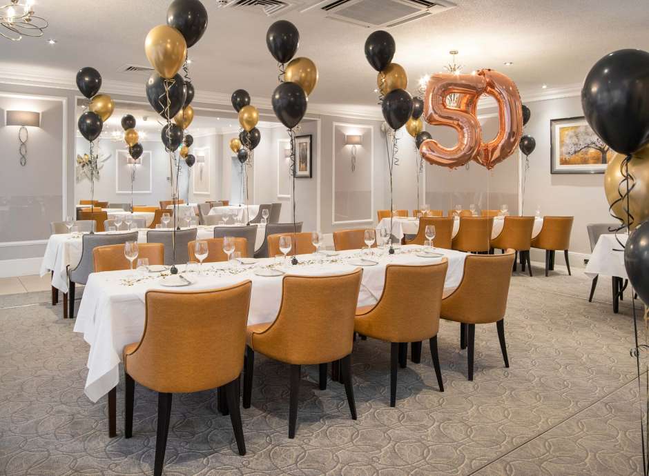 Royal and Fortescue Hotel Birthday Celebration Private Function Room