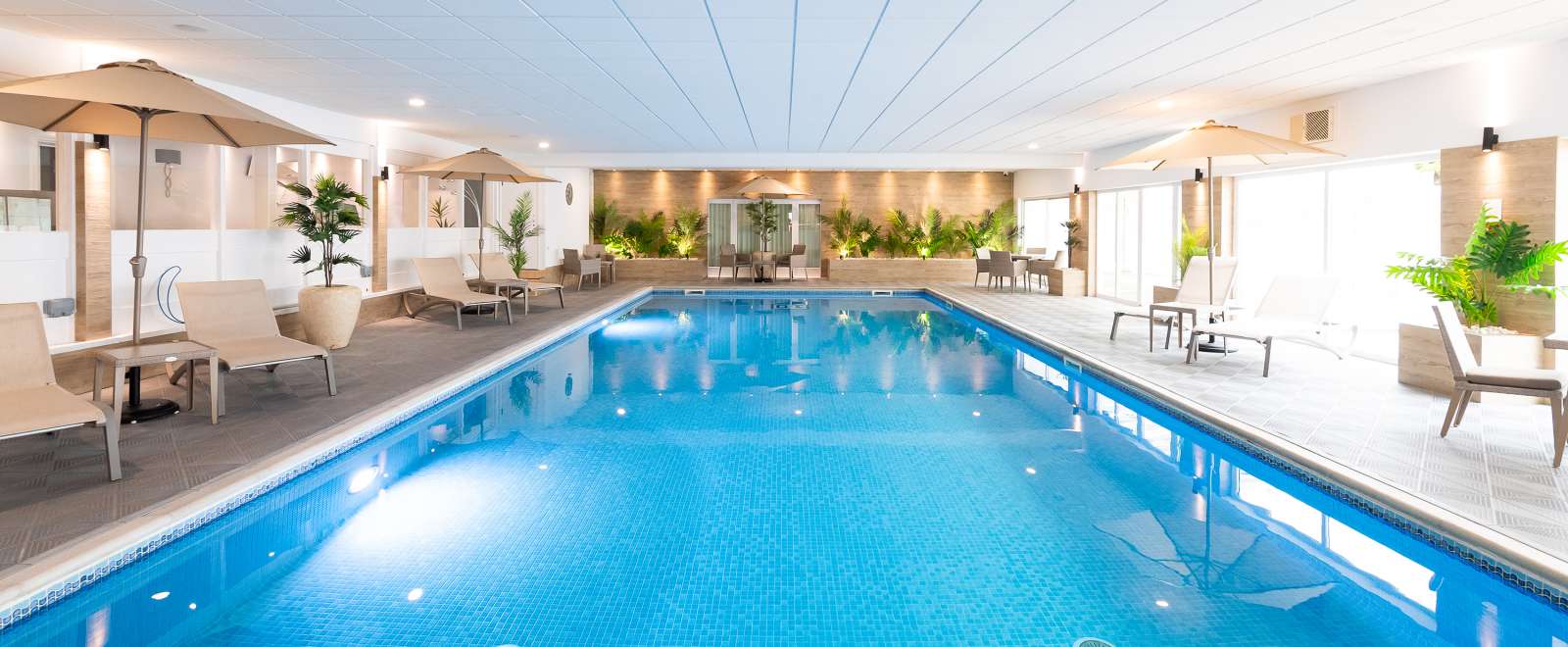 Barnstaple Hotel Indoor Swimming Pool and Seating
