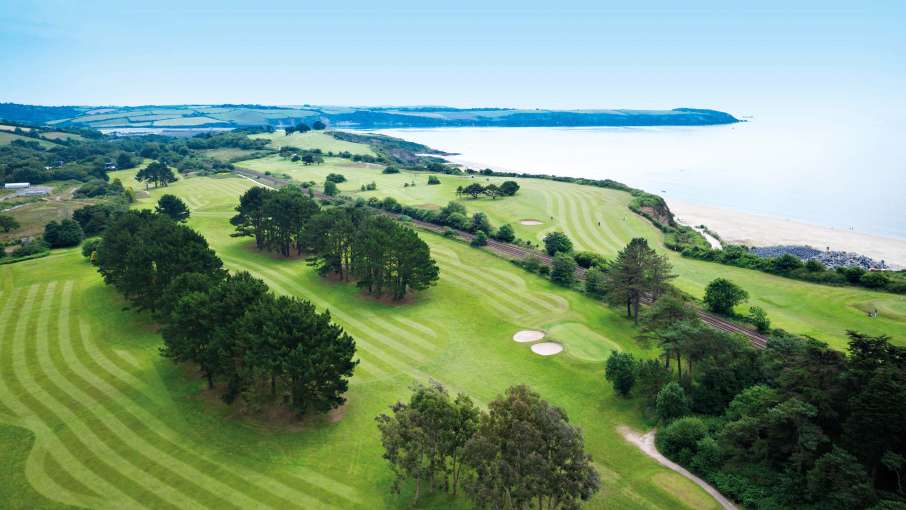 Carlyon Bay Hotel Golf Course Aerial View