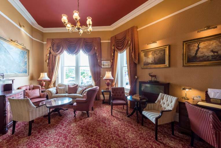 Imperial Hotel Foyer Seating Area