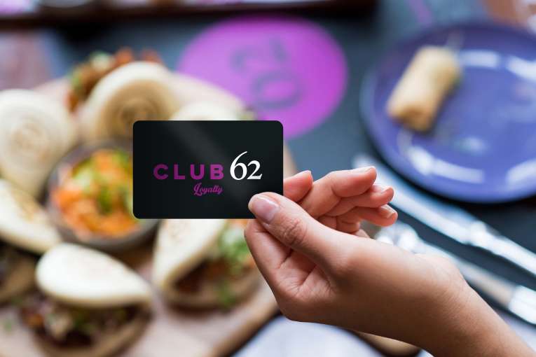Royal and Fortescue Hotel 62 the Bank Club 62 Loyalty Card
