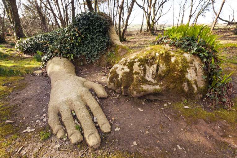 Mud Maiden at the Lost Gardens of Heligan