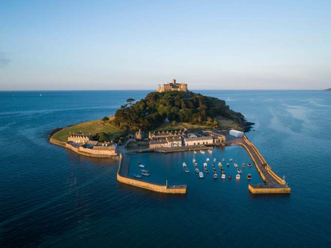St Michaels Mount Aerial View