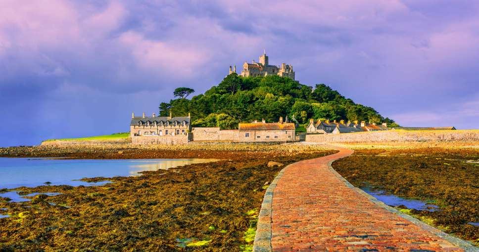 St Michaels Mount Causeway Cornwall