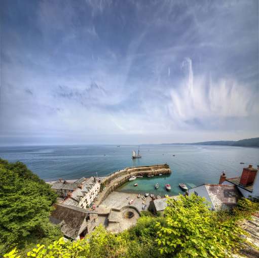 Clovelly Harbour and Seafront North Devon