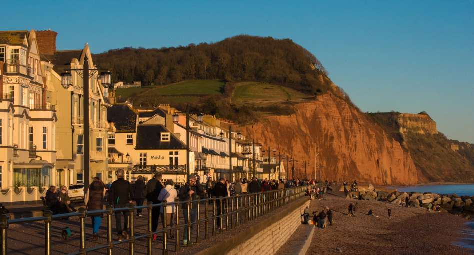 Esplanade in Sidmouth