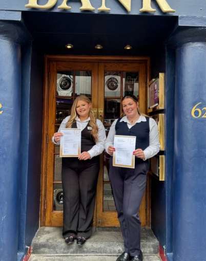 Yasmine and Halle at the Royal & Fortescue Hotel