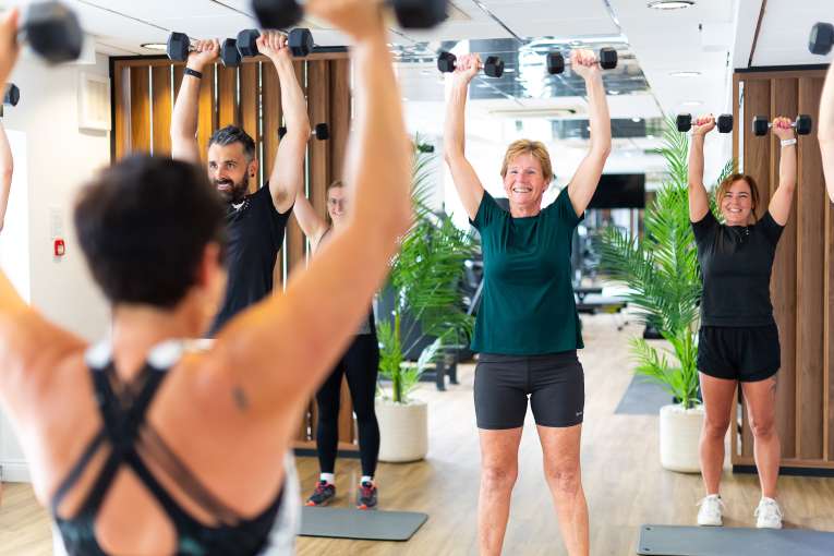 Fitness class at The Barnstaple Hotel