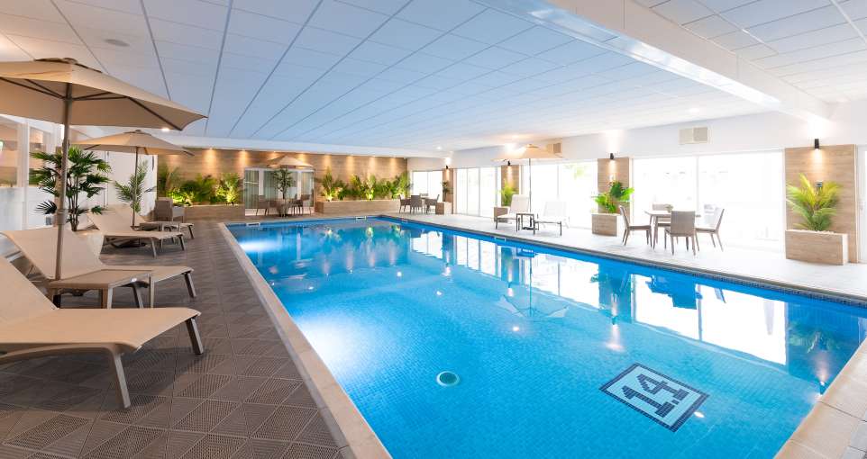Barnstaple Hotel Outdoor Pool and Loungers