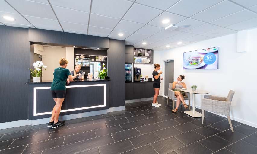 Kiosk at Barnstaple Health & Leisure