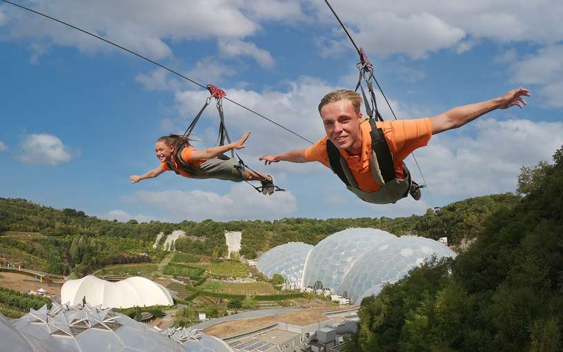 Hangloose at The Eden Project in Cornwall