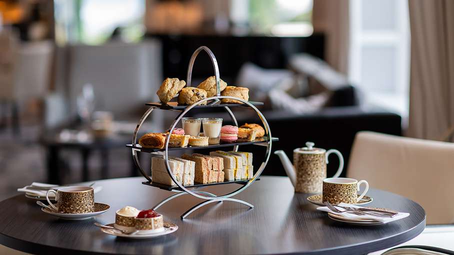 Afternoon Tea with a pot of tea