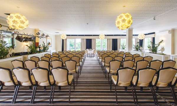 Park Hotel Wedding Ceremony Seating Set Up