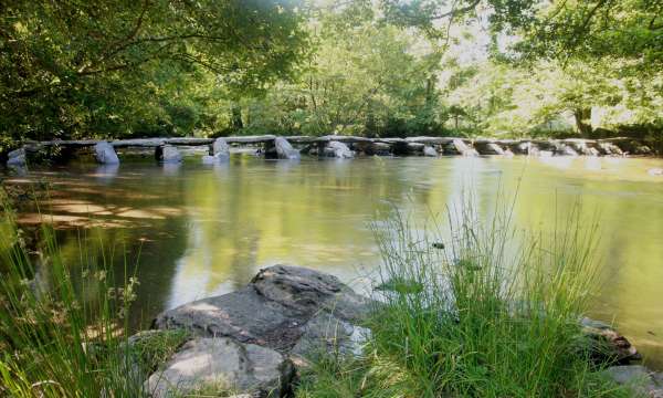 Tarr Steps in Exmoor North Devon