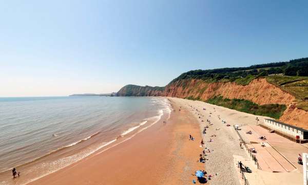 Jacobs Ladder Beach near Sidmouth South Devon