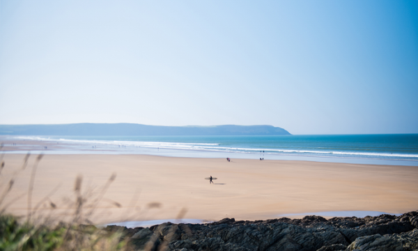 Beach at Woolacombe