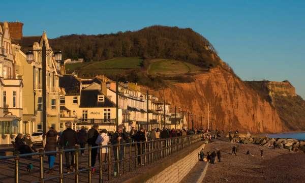 Esplanade in Sidmouth