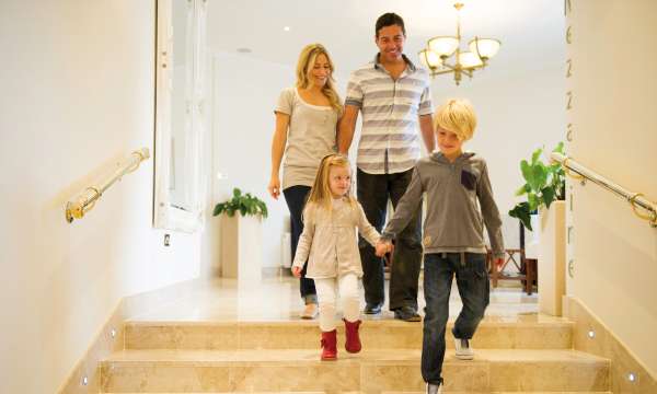 Family at The Royal Duchy Hotel