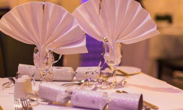 Festive Table at Royal Hotel