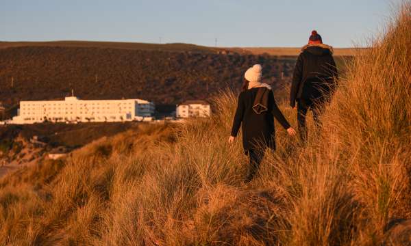 Saunton Sands Beach | Couple | Autumn | Winter