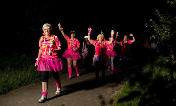 North Devon Hospice Nightwalk, Headline Sponsor - Brend Collection. 