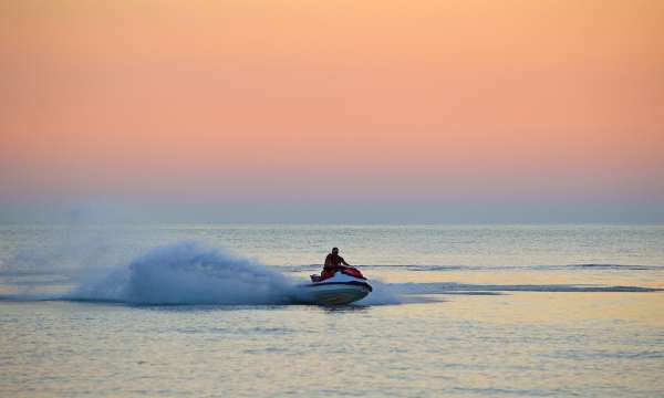 Jet Ski at Waverunner Safari Cornwall