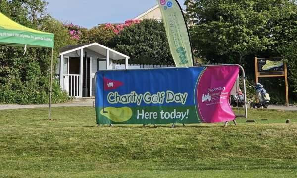 Charity golf day at the Carlyon Bay Hotel