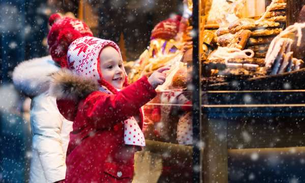 Child at Christmas Market
