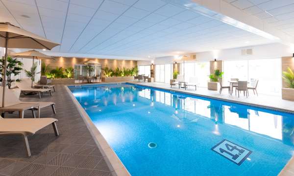 Barnstaple Hotel Outdoor Pool and Loungers