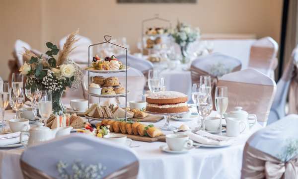 park hotel wedding reception table 