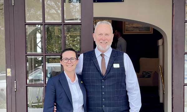 Holly & Sean from the Carlyon Bay Hotel