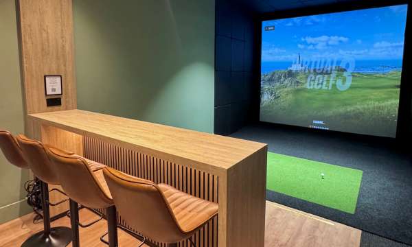 Carlyon Bay Golf Club Simulator Room