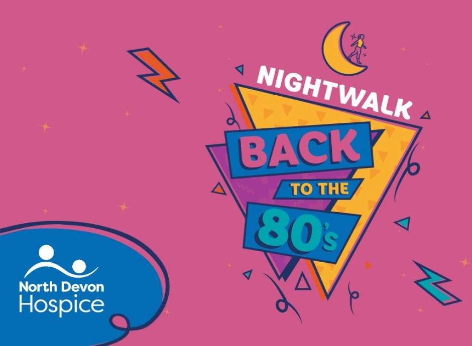 North Devon Hospice Nightwalk, Headline Sponsor - Brend Collection. 