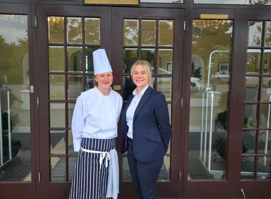 Marta & Jenny At The Carlyon Bay Hotel
