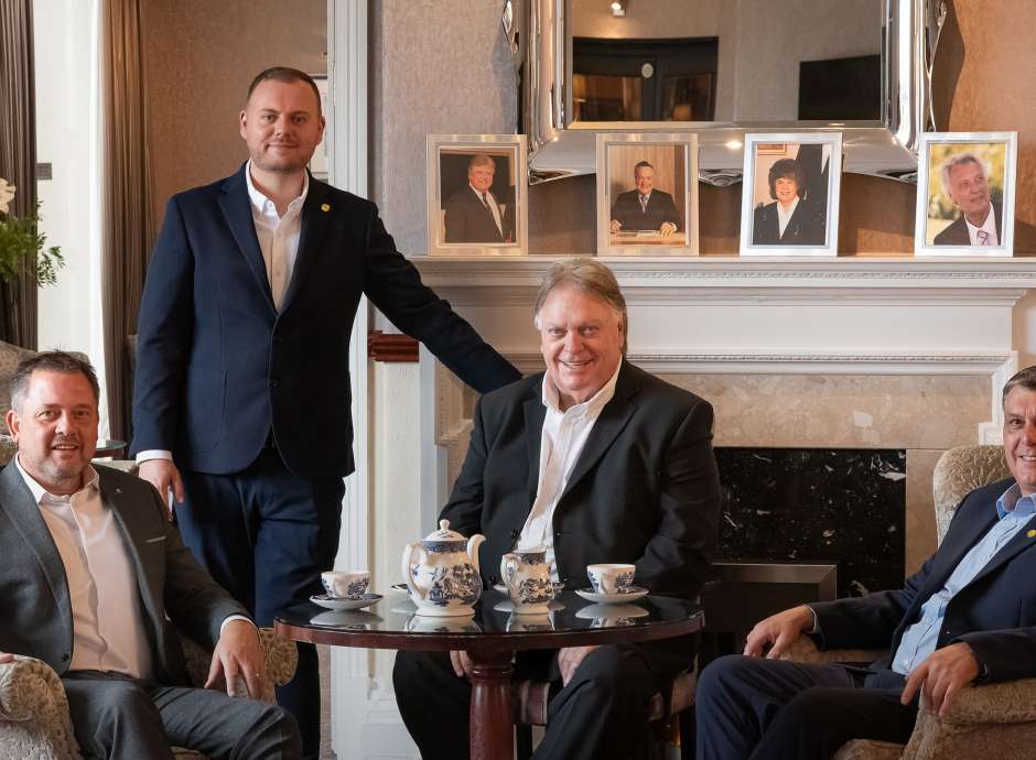 Peter, Matthew, John & Justing Brend