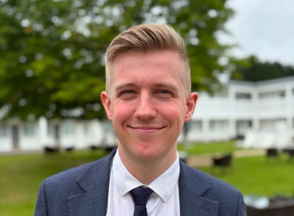 Jeven Eriksen from the Barnstaple Hotel