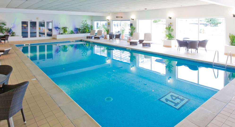 Barnstaple Hotel Indoor Swimming Pool and Seating