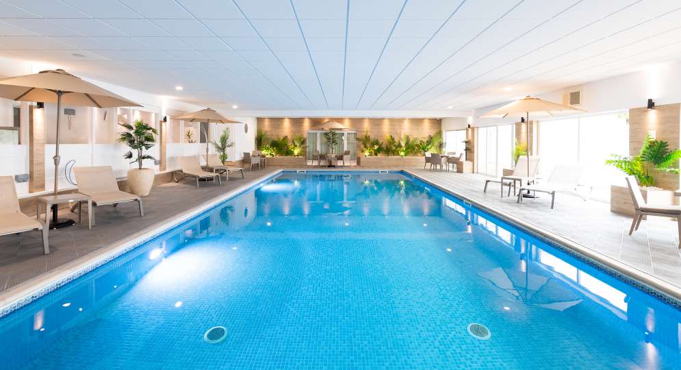 Barnstaple Hotel Indoor Swimming Pool and Seating